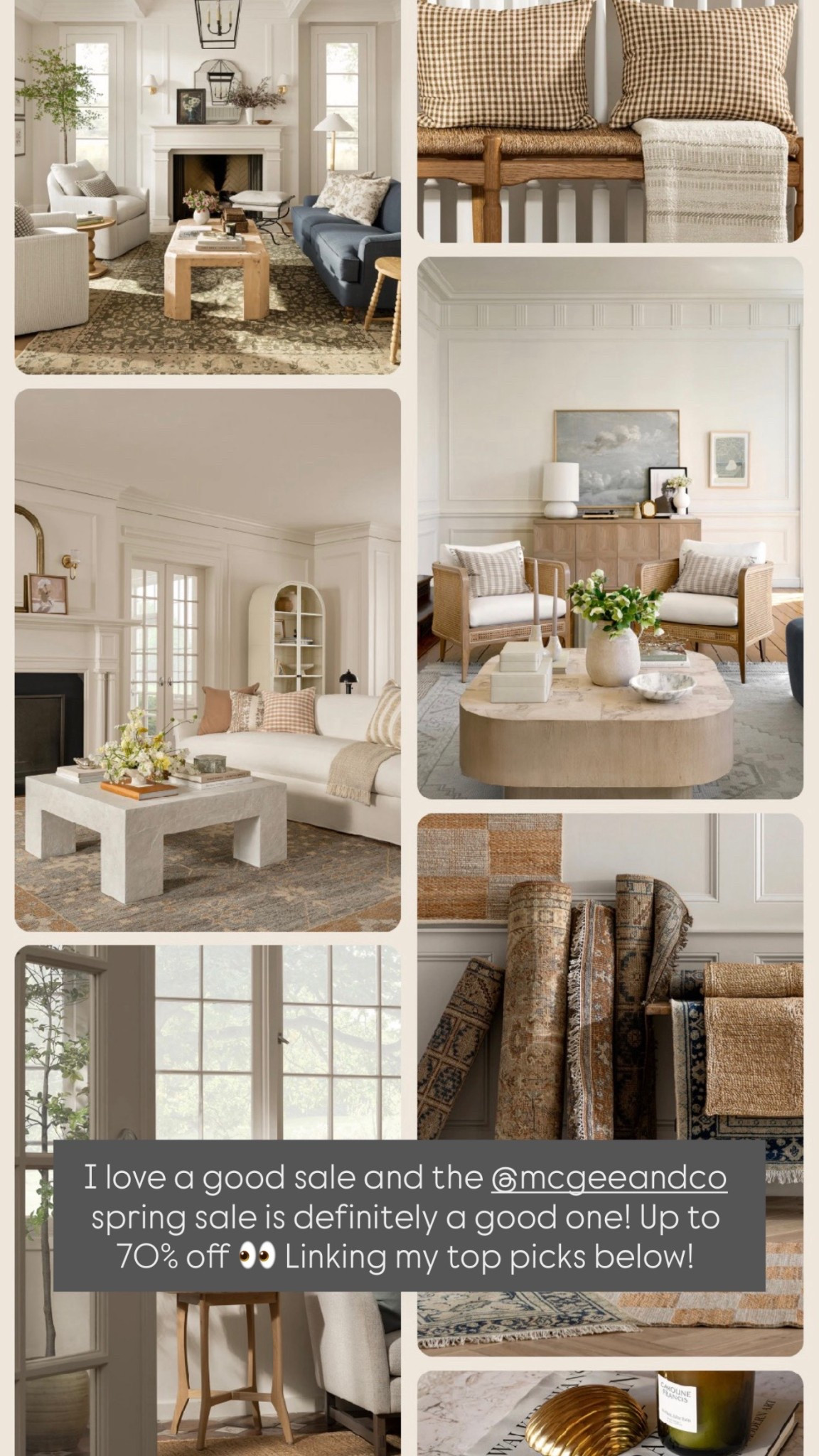 I love a good sale and the @mcgeeandco spring sale is definitely a good one! Up to 70% off 👀 Linking my top picks below! 

#LTKHome #LTKSaleAlert #LTKSeasonal