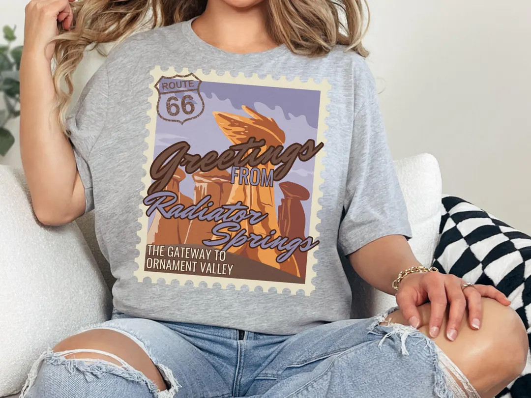 Radiator Springs T-shirt, Subtle Disney Cars Land Tee - Etsy | Etsy (Global)