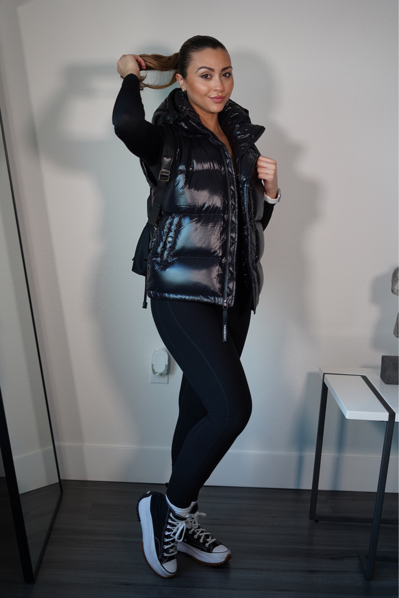 The Super Puff original shiny goose down vest in black 🖤😍 I’m obsessed with this thing, it’s so versatile and warm!

#LTKSeasonal #LTKfit #LTKGiftGuide