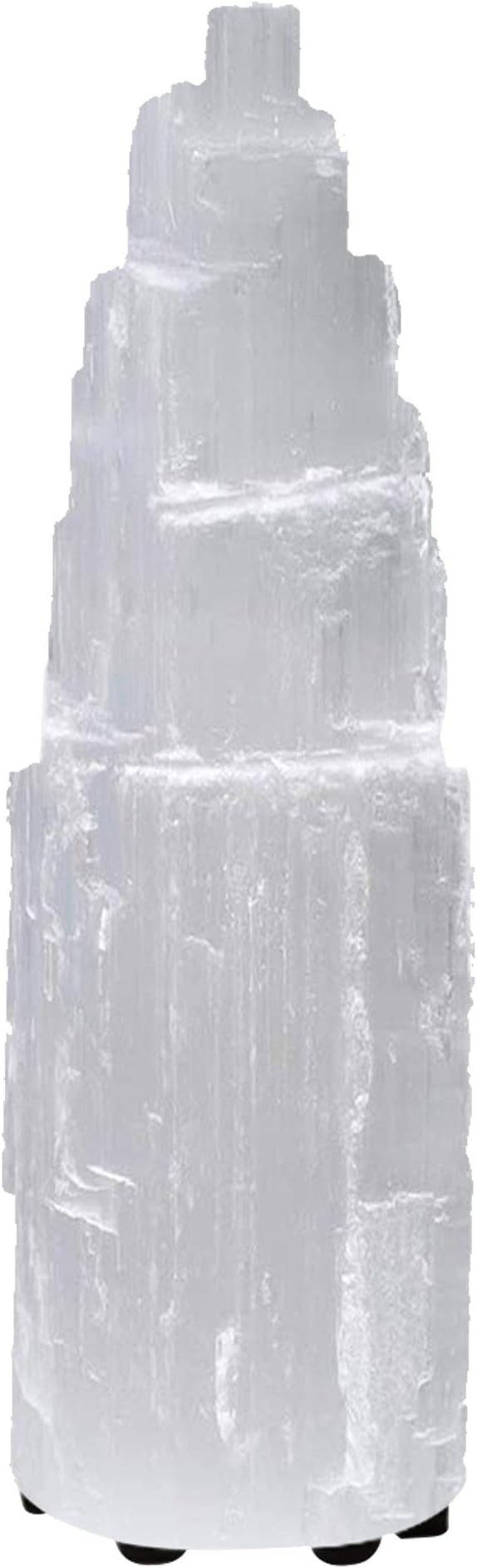 Himalayan Glow Natural Selenite Skyscraper Lamp, Natural Healing Crystal Lamp with Dimmer Switch-... | Amazon (US)
