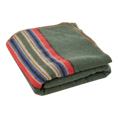 Wool Camping Blanket 64" x 88" Warm for Camping Hiking Travel Texture | Wayfair North America