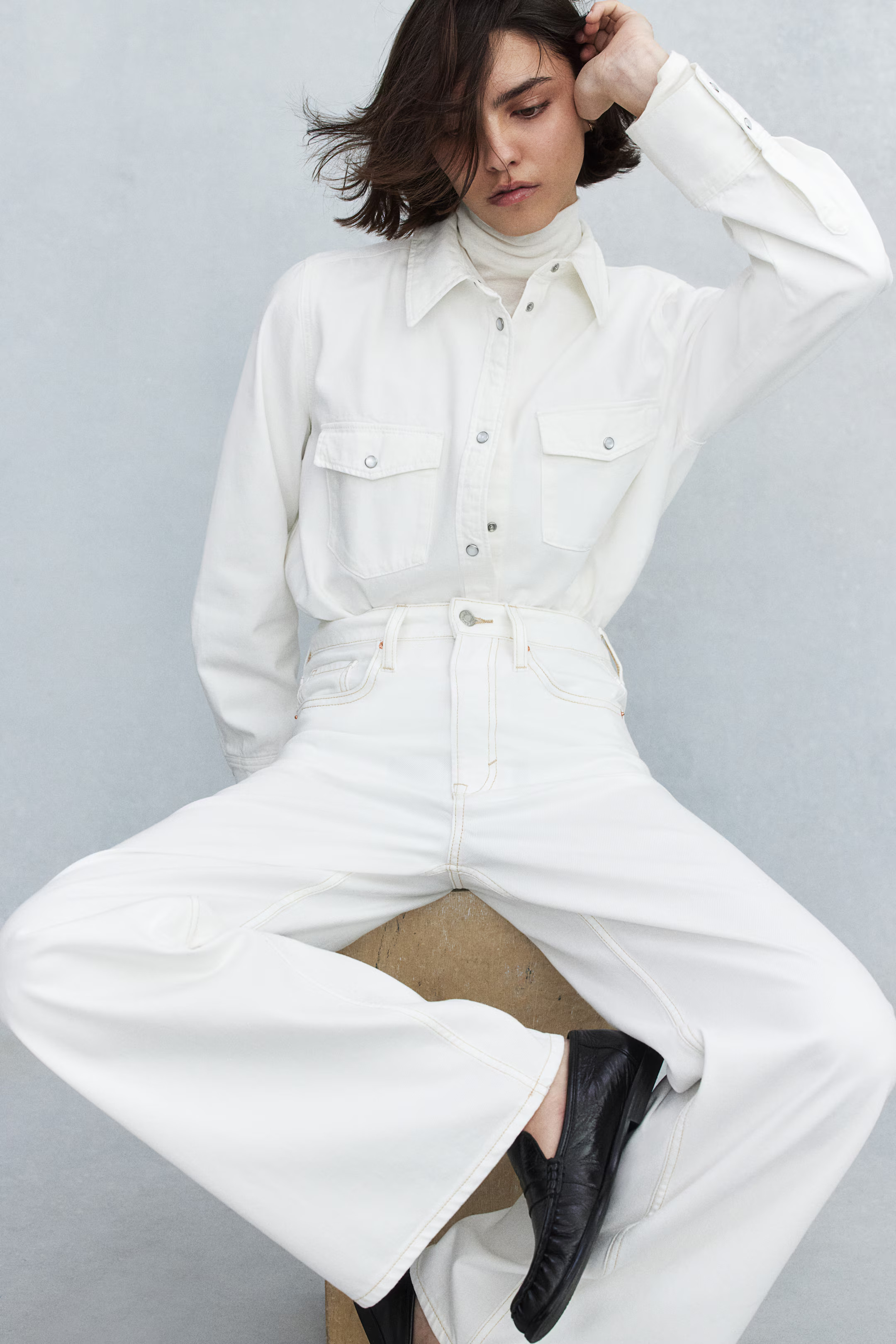 Feather Soft Super Wide Ultra High Jeans | H&M (US + CA)