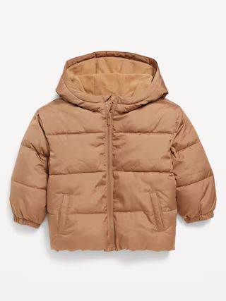 Water-Resistant Hooded Puffer Jacket for Toddler Boys | Old Navy (US)