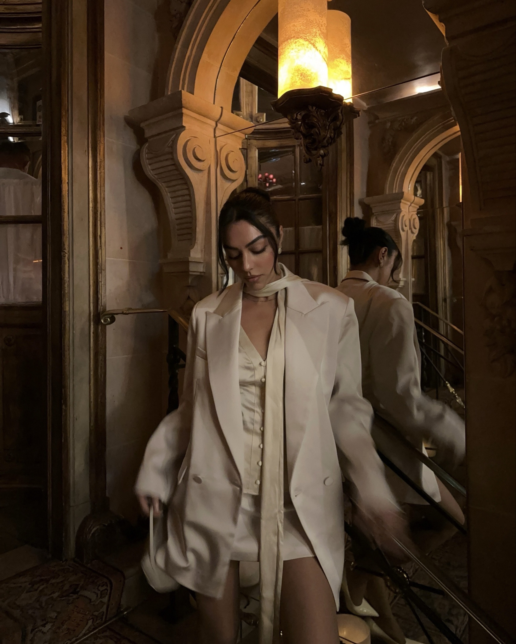 All white silky look 🤍

#LTKstyletip #LTKpartywear #LTKdresses