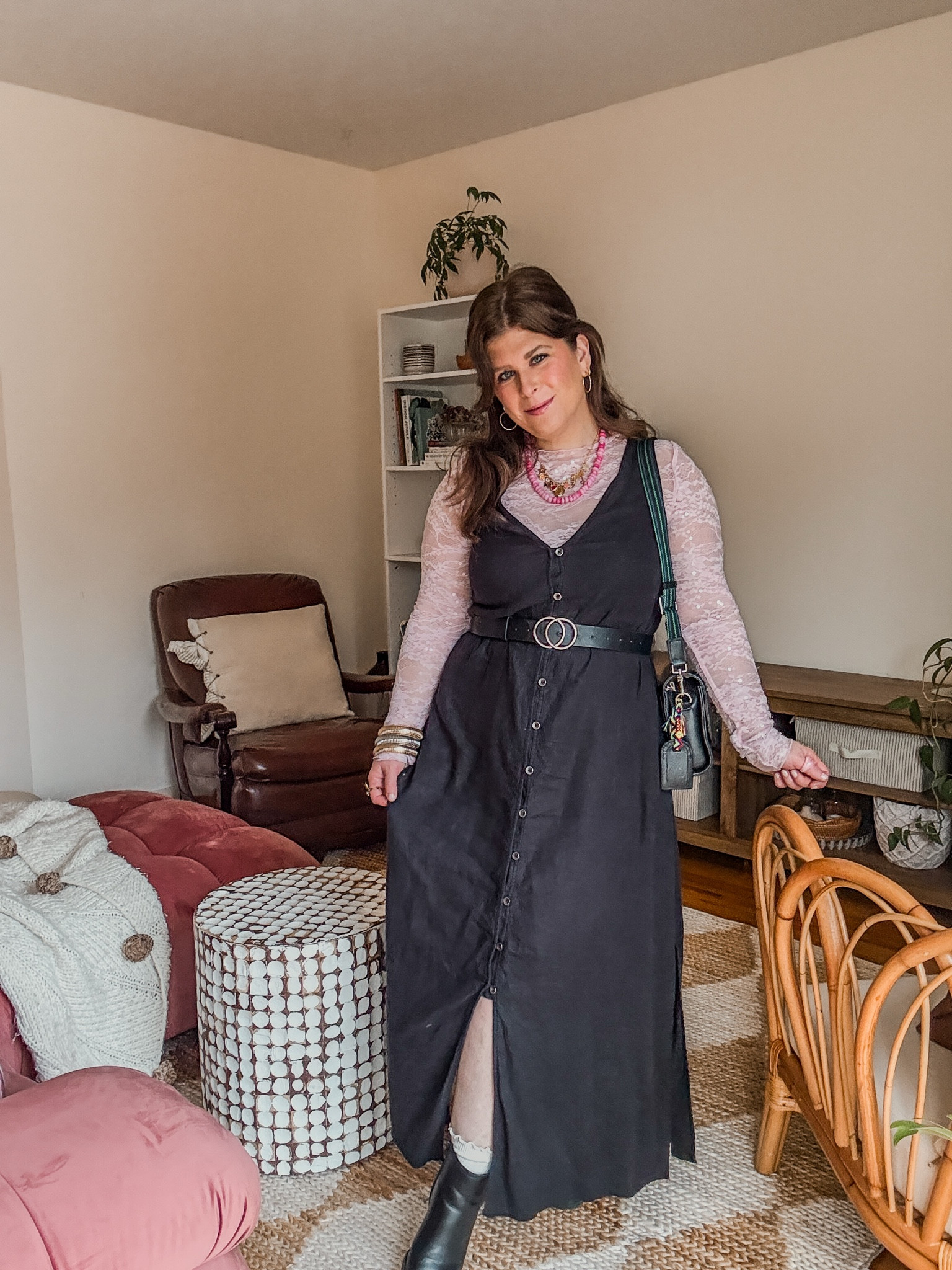 Wear a lace top under a dress for a cute and fun look




#LTKFindsUnder100 #LTKFindsUnder50 #LTKStyleTip