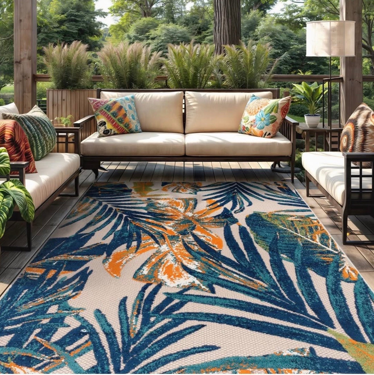 Rugshop Tropical Floral Leaves Indoor/Outdoor Area Rug #ltkhomedecor

#LTKHome #LTKSaleAlert