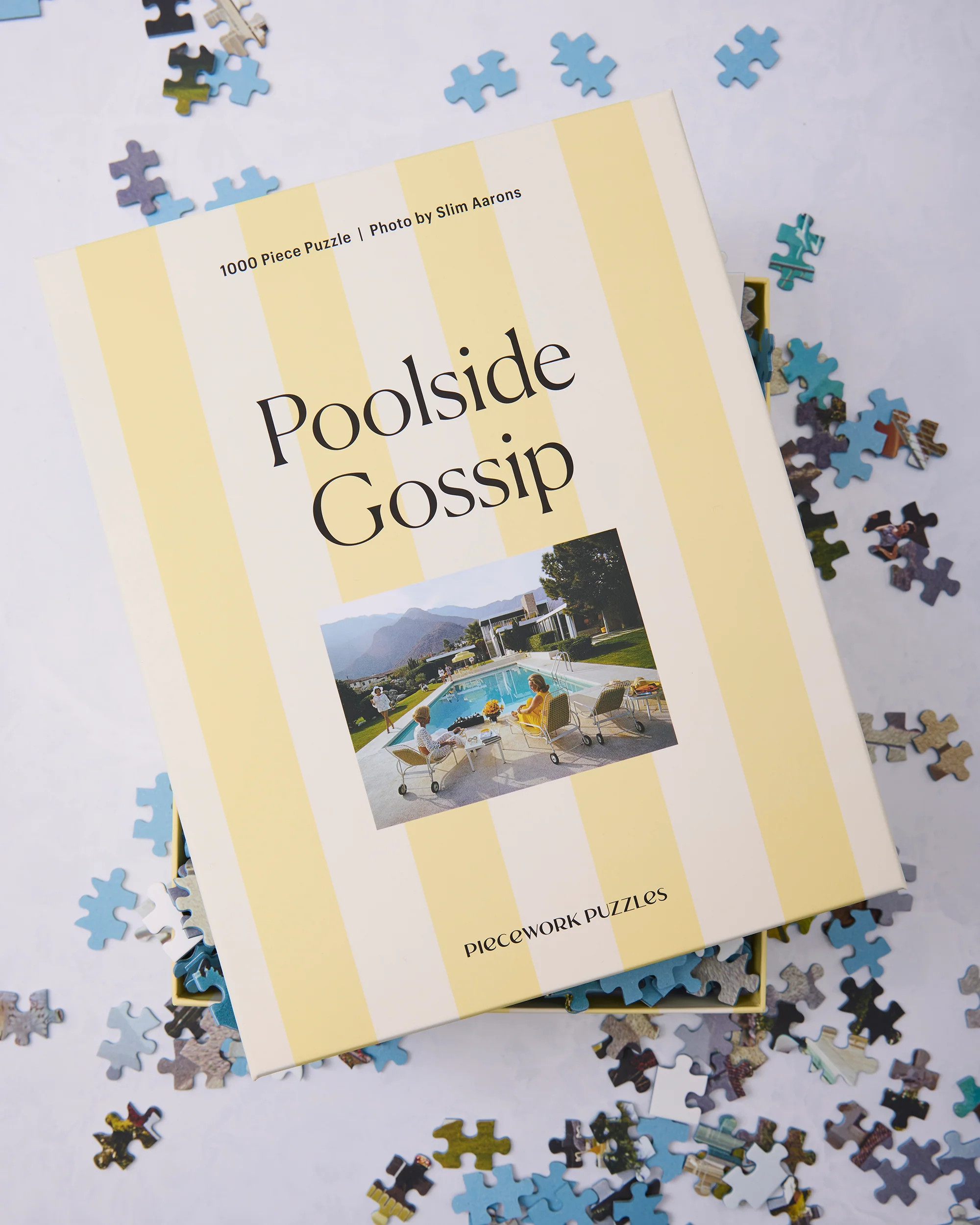 Slim Aarons Poolside Gossip - 1000 Piece Puzzle - Piecework Puzzles | Printfresh