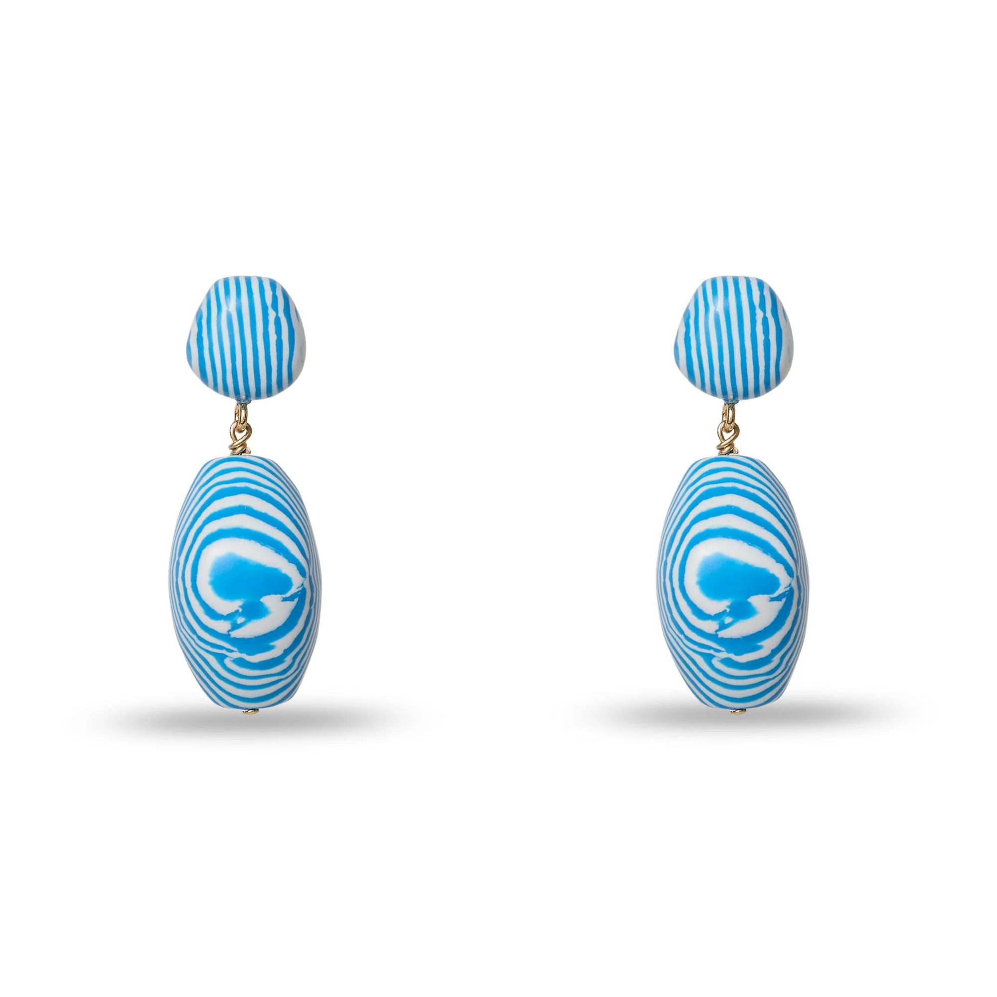 OCEAN BAROQUE DOUBLE DROP EARRINGS | LELE SADOUGHI