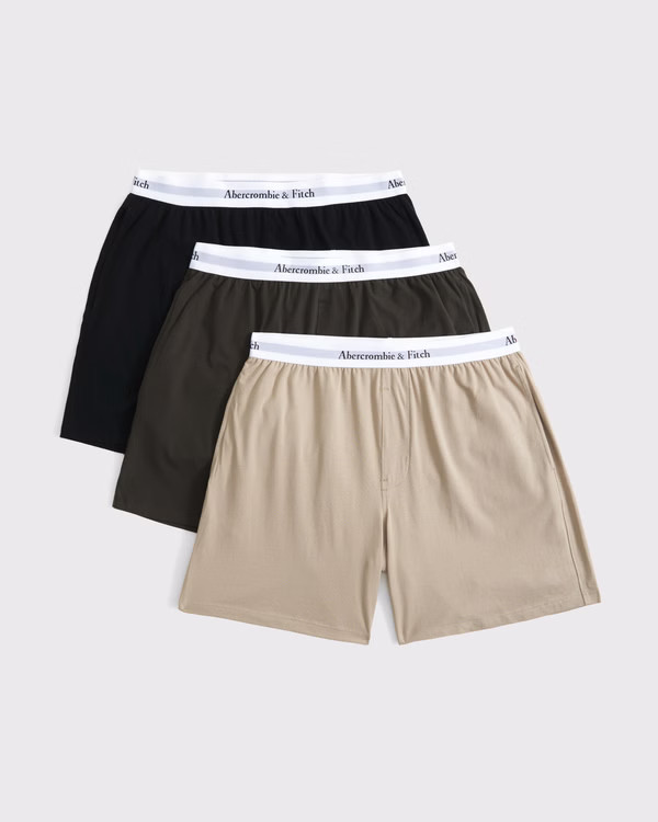 3-Pack Lounge Boxers | Abercrombie & Fitch (UK)