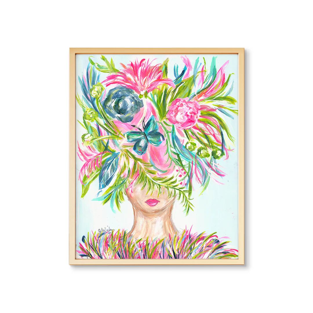 Fleur by Jen Psalmonds | Urban Garden Prints