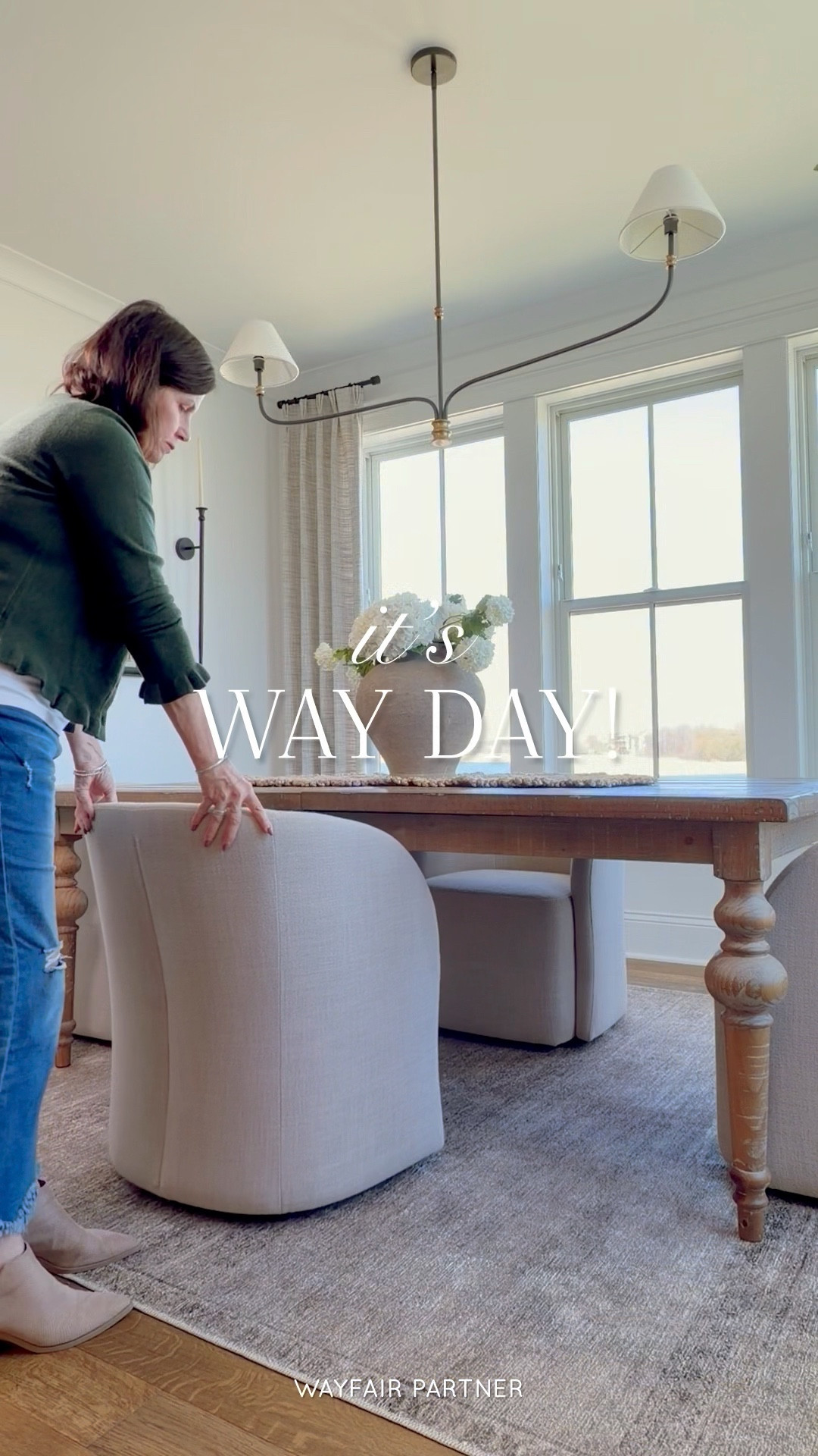 It’s back! @Wayfair Way Day is happening through April 27, so shop fast. Most everything in my dining room is on the sale. My table and upholstered chairs are at the lowest prices I’ve seen. Are you hosting this summer? I found a few pretty essentials for setting your table. 

There are so many great deals for a home refresh or something new on your wish list!

#ad
#wayfair #wayfairpartner

#LTKSaleAlert #LTKSeasonal #LTKHome