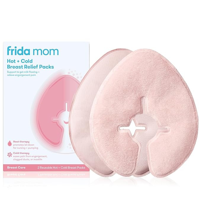 Frida Mom Breastfeeding Therapy Packs, Cold & Hot Therapy Packs, Breastfeeding Essentials for Pai... | Amazon (US)