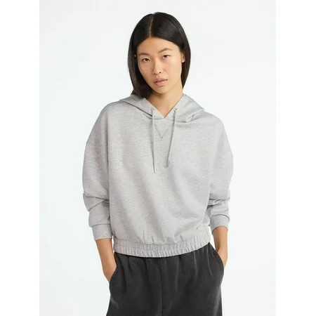 Scoop Women's New Scubaknit Pullover Hoodie, Sizes XS-XXL | Walmart (US)