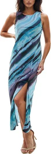 Stripe Sleeveless Midi Dress | Nordstrom
