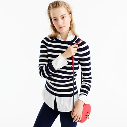 Striped Holly sweater | J.Crew US