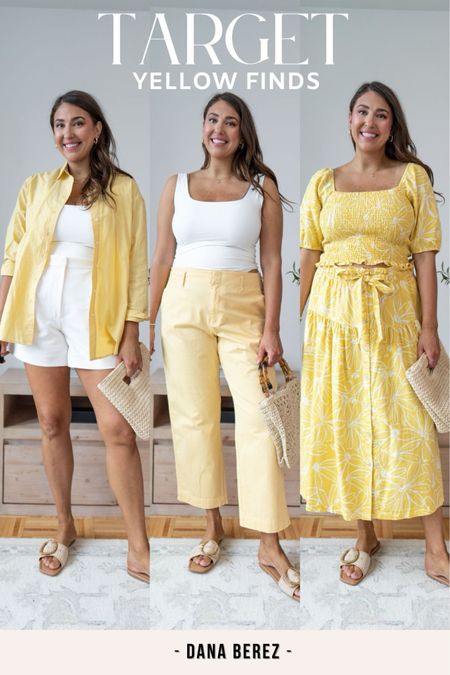Target summer fashion finds / in the mood for yellow 💛💛

Target finds | Target fashion | summer outfits | summer style | size 10 fashion | size 10 | Tall girl outfit | tall girl fashion | midsize fashion size 10 | midsize | tall fashion | tall women | 

#LTKStyleTip #LTKMidsize #LTKFindsUnder50