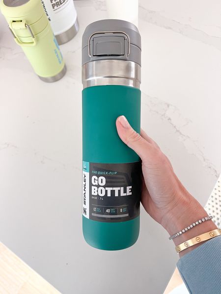 I ordered the Quick-Flip Go bottle for Caleb’s stocking - he can always use another water bottle and the color is 💯 #stanley #blackfriday 

#LTKCyberWeek #LTKGiftGuide #LTKsalealert