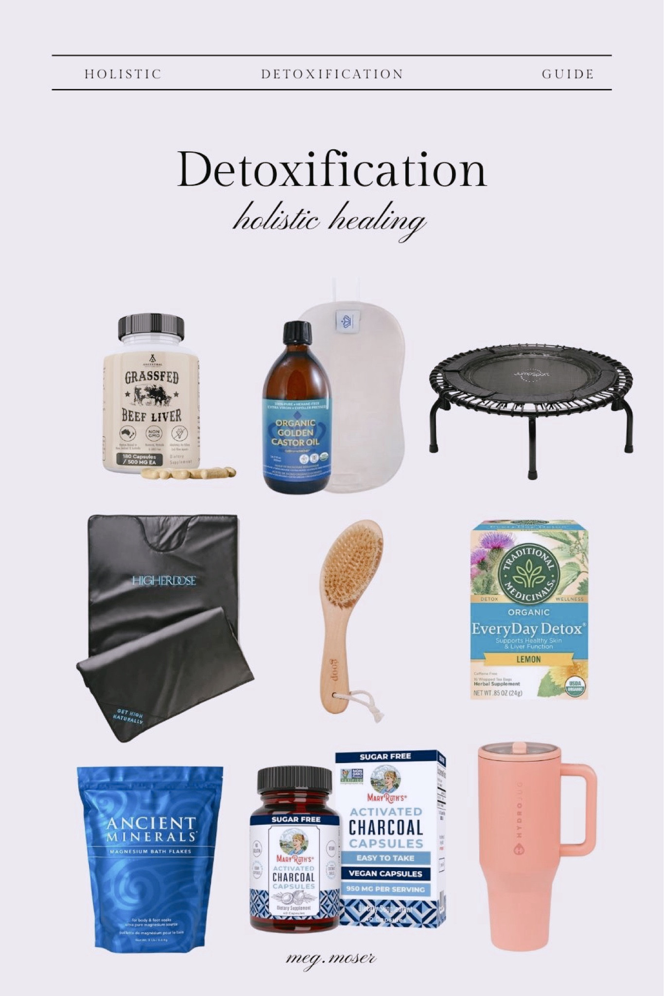Cleanse and rejuvenate with these holistic detox essentials! From dry brushing and activated charcoal powder to detox teas and liver support supplements, these products support your body’s natural detoxification processes. Staying hydrated is key—don’t forget a reliable water bottle!

#detox #naturaldetox #holistichealing #holisticdetoxing

#LTKFitness #LTKActive