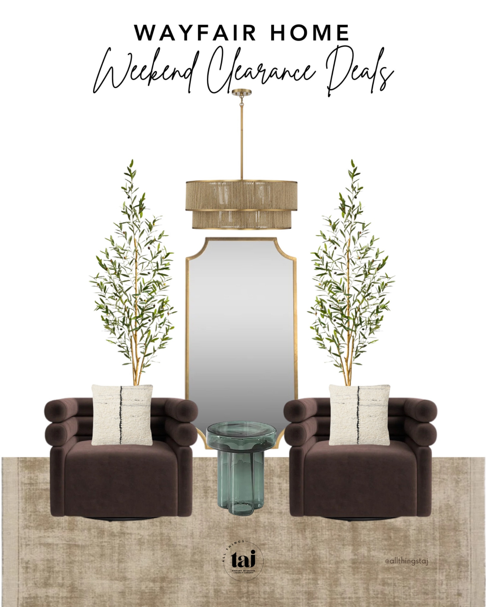 It’s giving Elevated Living! 😉 Show off your new year style and shop Wayfair’s Weekend Clearance with up to 70% off PLUS fast shipping! Sale starts today, run now, happy shopping 🤩
@Wayfair, #Wayfair, #WayfairPartner #ad 

#LTKHome #LTKSaleAlert