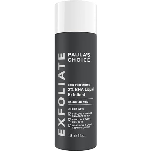 Paulas Choice--SKIN PERFECTING 2% BHA Liquid Salicylic Acid Exfoliant--Facial Exfoliant for Black... | Amazon (US)