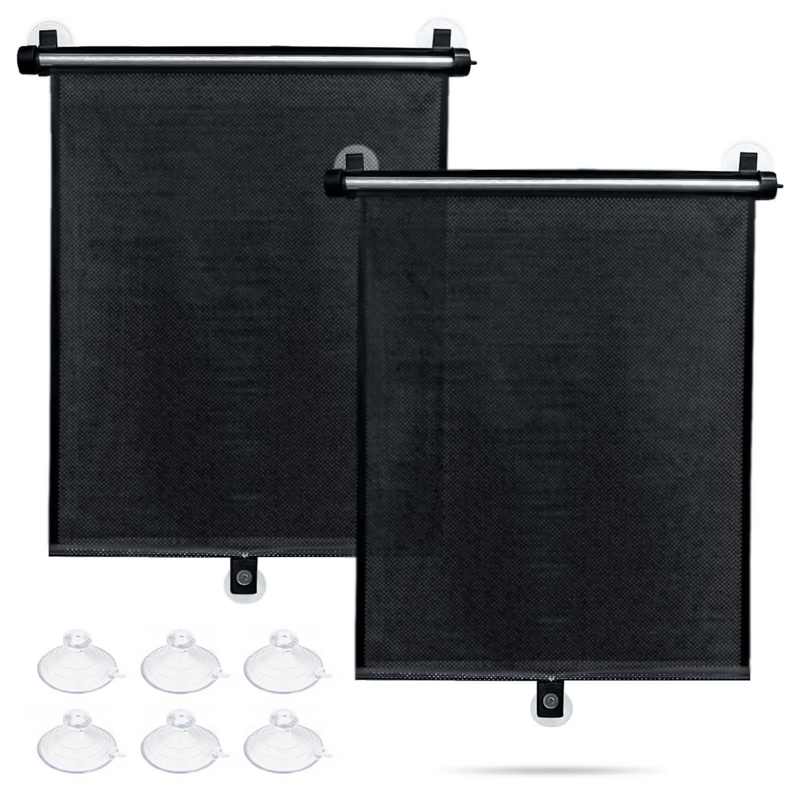 Sfee Car Window Shade for Side Windows, 2 Pack Sun Shade Retractable for Car Blocks Heat and UV R... | Amazon (US)