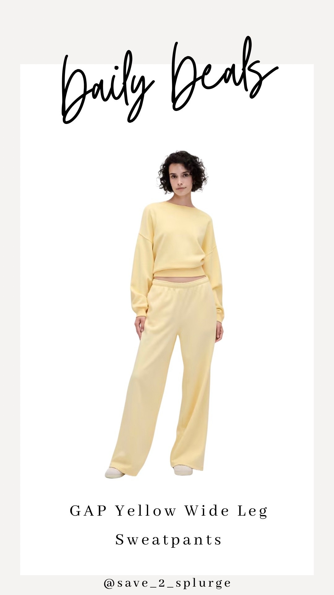 Daily Deals 03.30

GAP Yellow Wide Leg Sweatpants

50% off today

#LTKmomlife #LTKSeasonal #LTKActive