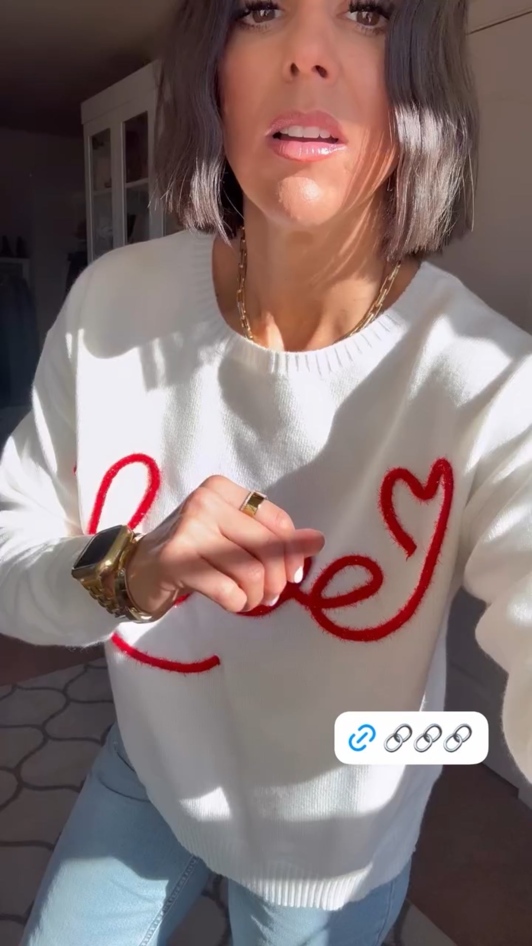 The cutest Target sweater! Size small. 
Size 2 regular length in jeans 

#LTKSaleAlert #LTKSeasonal #LTKFindsUnder100