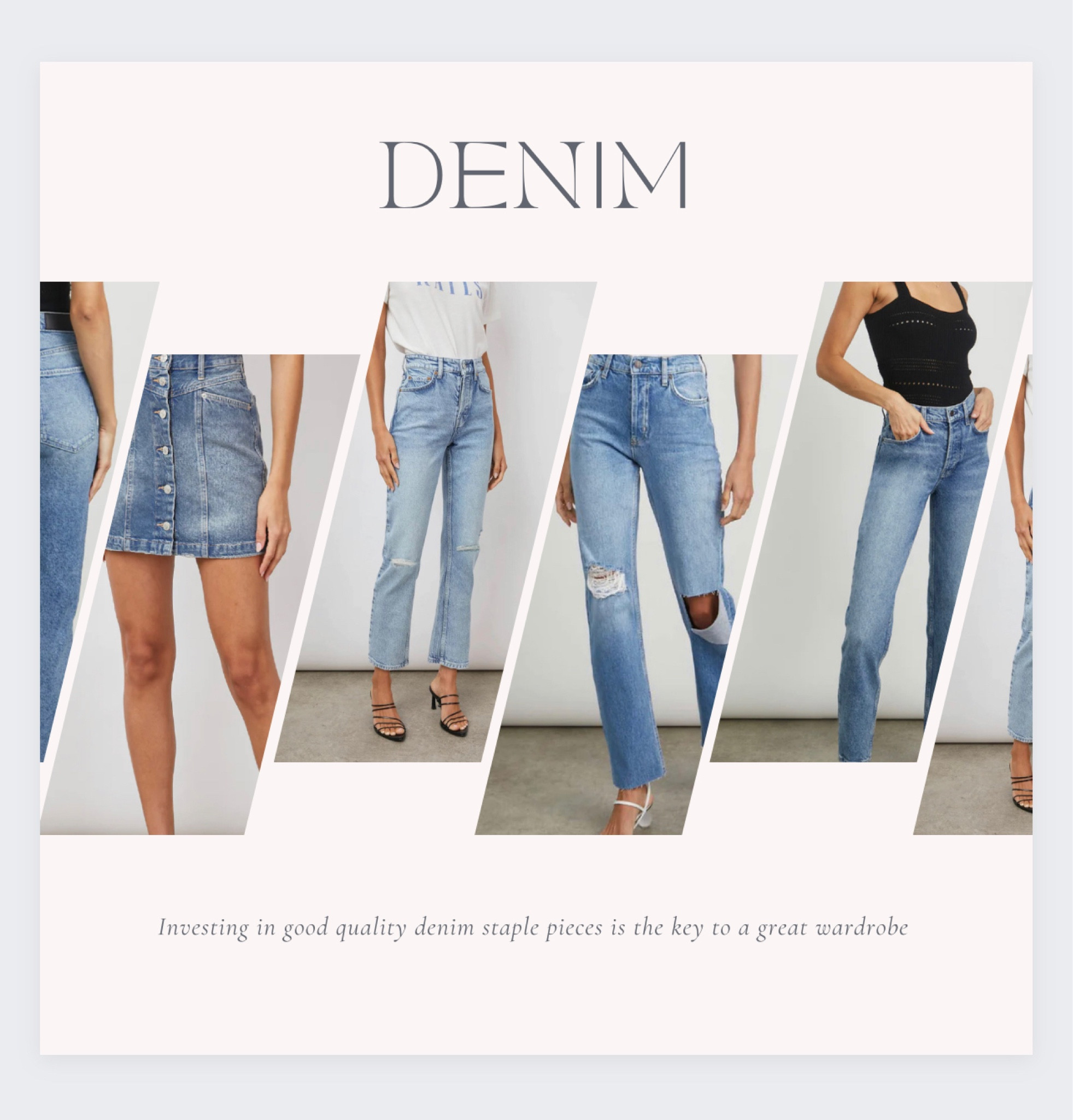 The top style of denim to set your closet up right! Staple pieces #ltk #denim #jeans #musthave 

#LTKstyletip #LTKFind
