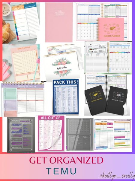 Planners and organizers from Temu 


new year , Temu , Workout , Back to school , Home , Planning , Planner , Organization , travel , Travel must haves , travel essentials , Fitness , Gym , Under 10 , Under 20 , Gift Guide , Gifts for her ,  #LTKfindsunder100 #LTKfamily #LTKhome #LTKtravel #LTKfamily #LTKsalealert #LTKfitness #LTKU #LTKsalealert 

