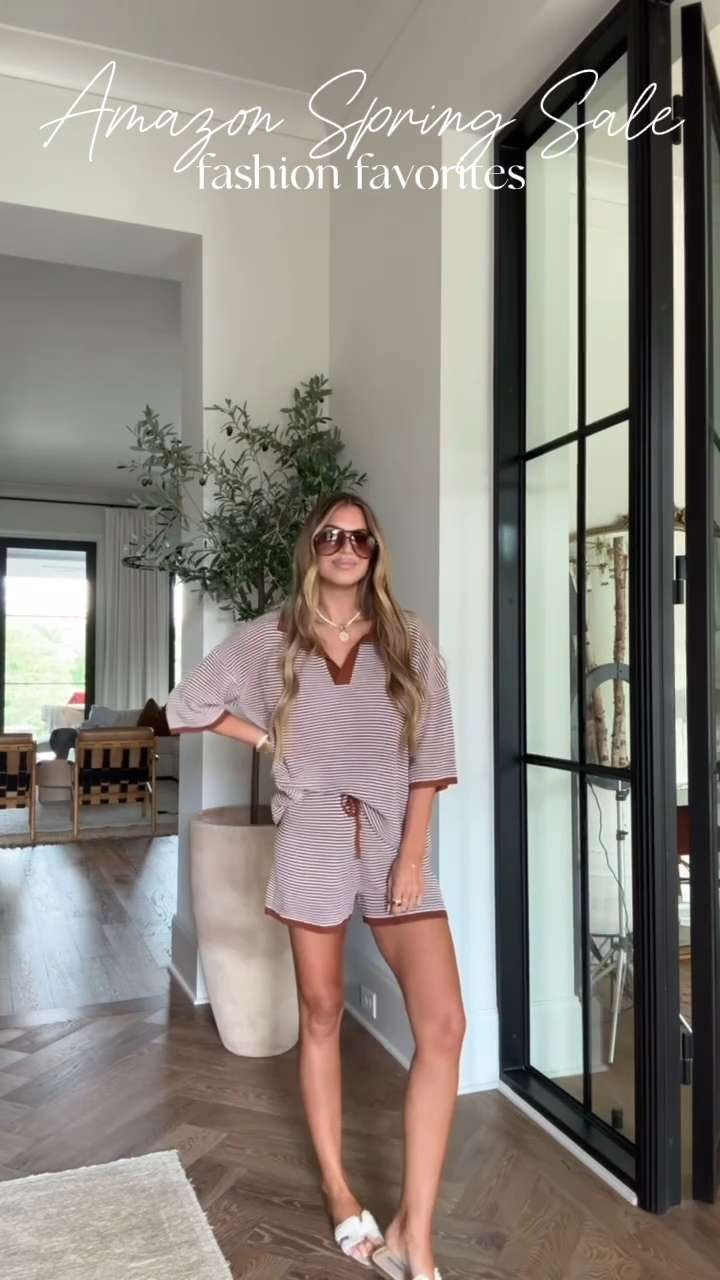 wearing a small in this set 🫶🏼 wore this all spring and summer last year and bought lots of colors! 

 #LTKSaleAlert