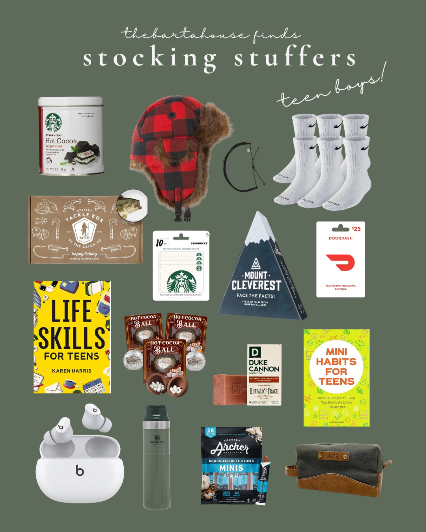 Teen boy stocking stuffers!

#LTKHoliday #LTKGiftGuide #LTKfindsunder50