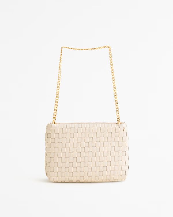 Mini Vegan Leather Chain Bag | Abercrombie & Fitch (US)