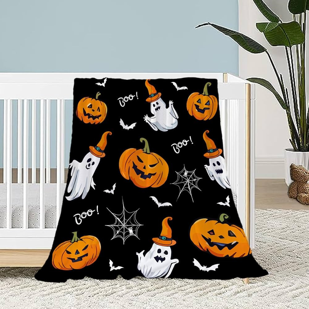 Neatee Living Halloween Baby Throw Blanket Small Blanket for Pets Toddler Infant Crib Bed Lightwe... | Amazon (CA)