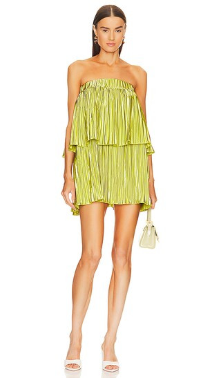 Reveries Mini Dress in Mojito | Revolve Clothing (Global)