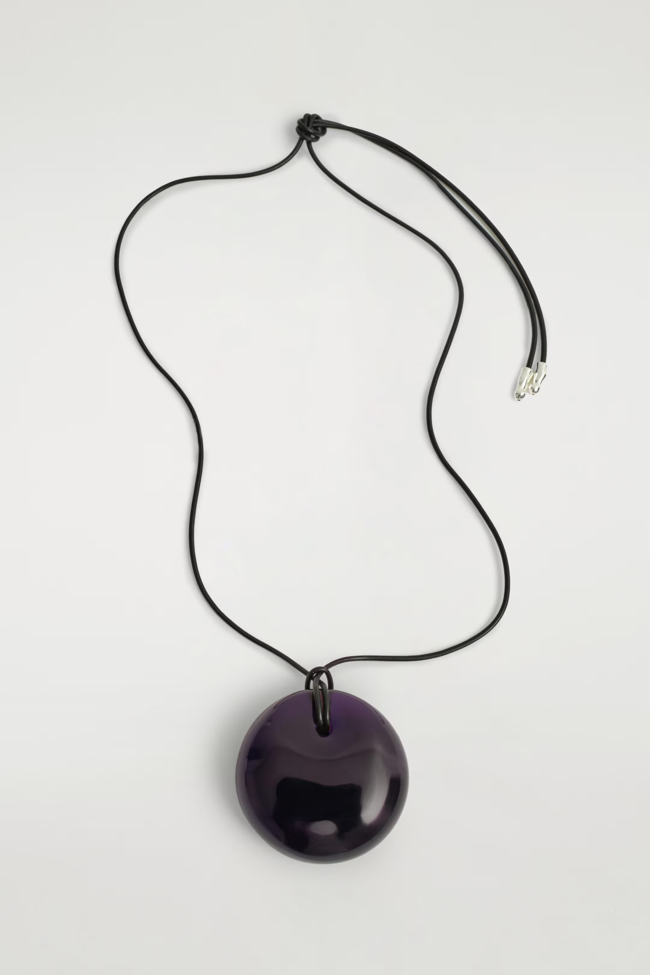 GLASS PENDANT NECKLACE - VIOLET | COS | COS UK