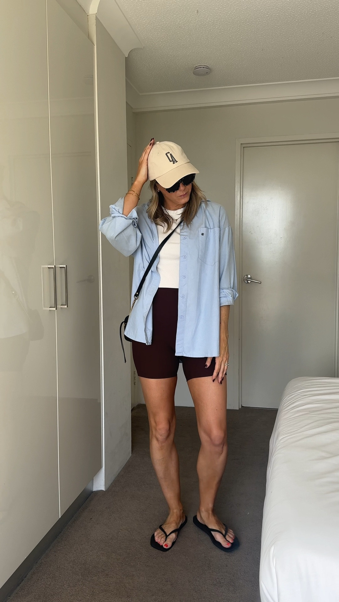 The perfect mum fit for a day at Movie World with the kids. Im wear a 10 in the shorts, and 6 in the shirt. 

#LTKautumn #LTKstyletip #LTKaustralia