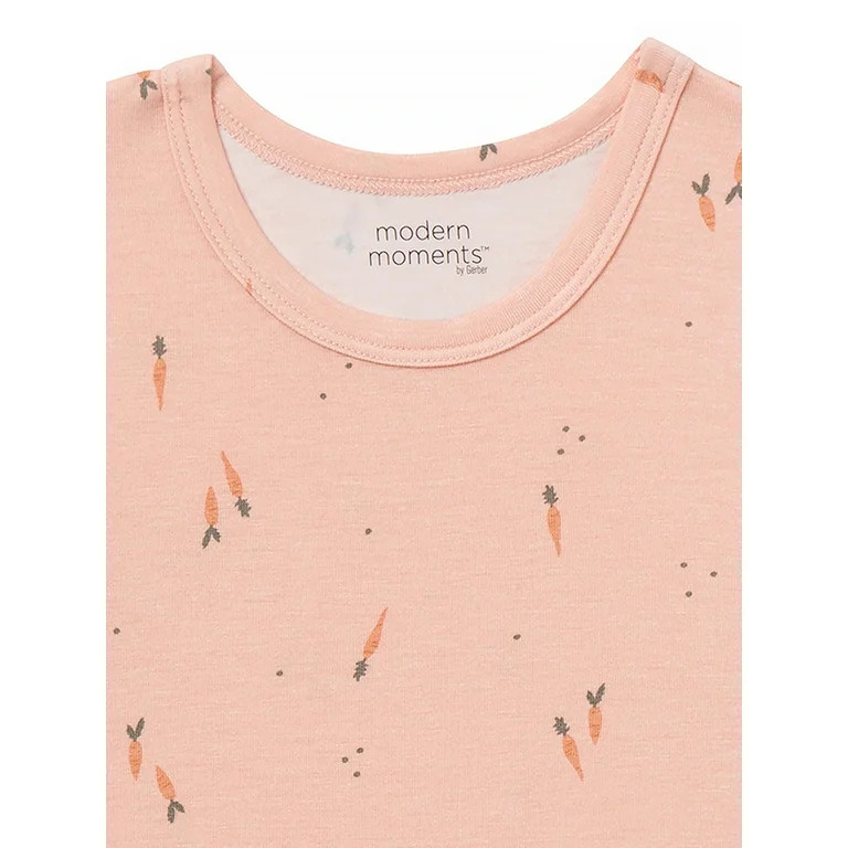 Modern Moments by Gerber Toddler Neutral Super Soft Easter Pajama Set, 2-Piece, Sizes 12M-5T | Walmart (US)