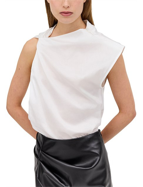 WHITE COTTON YANG TOP | David Jones (Australia & New Zealand)