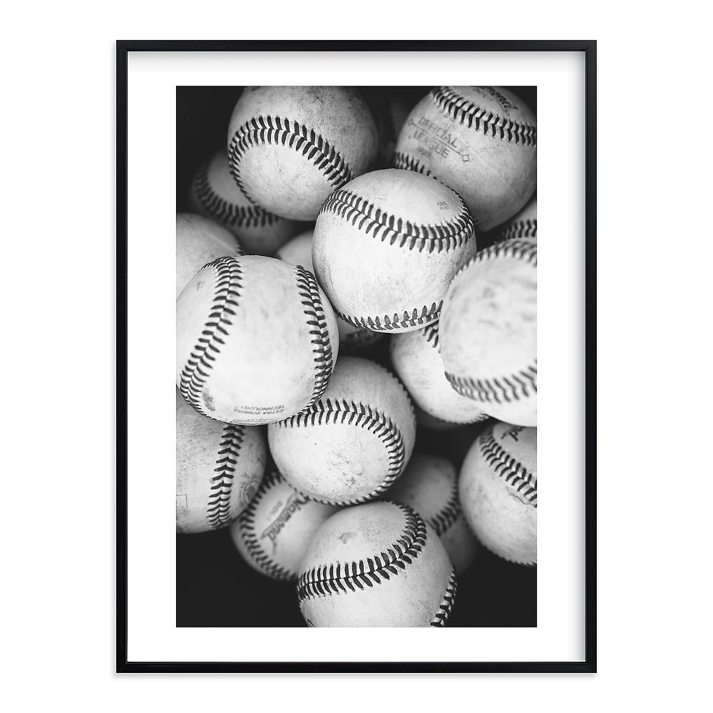 Minted® Play Ball Framed Art by Kamala Nahas | Pottery Barn Teen