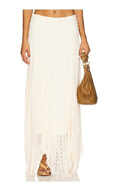 MORE TO COME Karina Maxi Skirt in Ivory from Revolve.com | Revolve Clothing (Global)