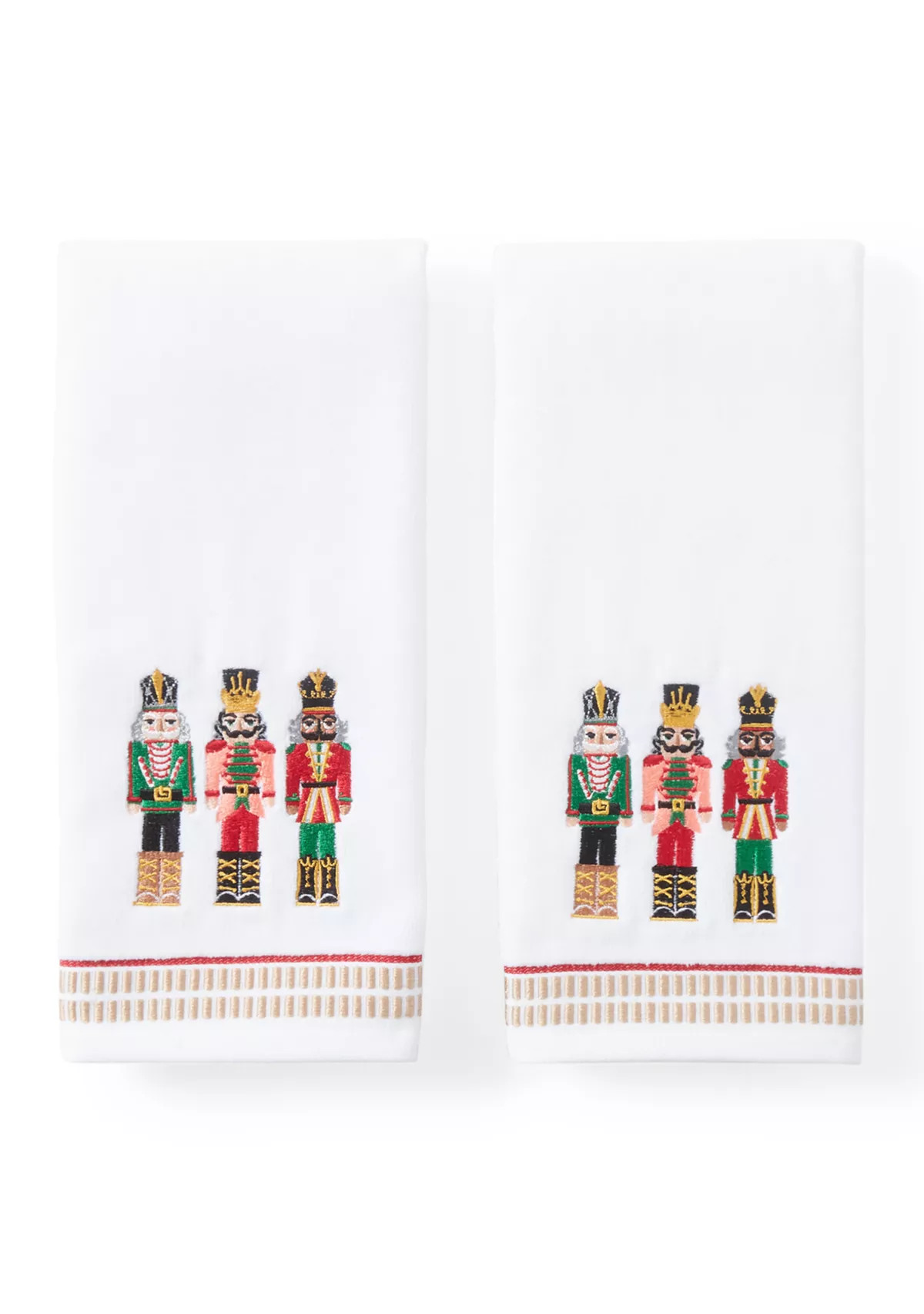 Holiday Nutcracker Nostalgia Hand Towel Set | Belk