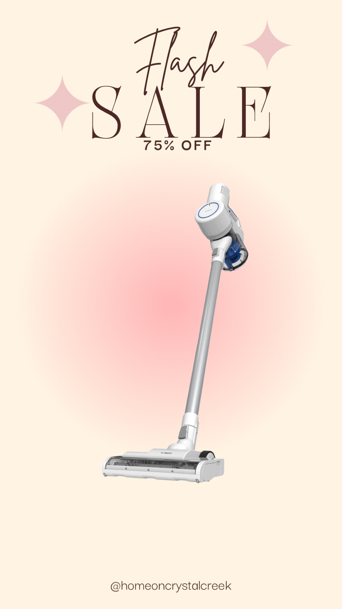 This Tineco vacuum is on SALE for under $100! 🤩 

FLASH SALE ‼️ 

Shop the link below 👇🏻 

#flashdeal
#flashsale
#walmart

#LTKHome #LTKFindsUnder100 #LTKSaleAlert