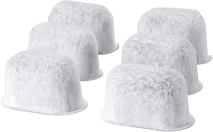6 Pack Replacement Water Filters For Breville BWF100 – Charcoal Activated by Essential Values | Amazon (US)