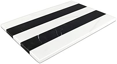 BustleDust 100% Natural Marble Pastry Board for Food, Tea, Coffee, Breakfast, Snacks, Cheese, App... | Amazon (US)