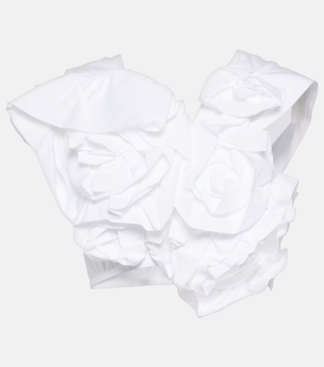 Floral-appliqué cotton top | Mytheresa (US/CA)