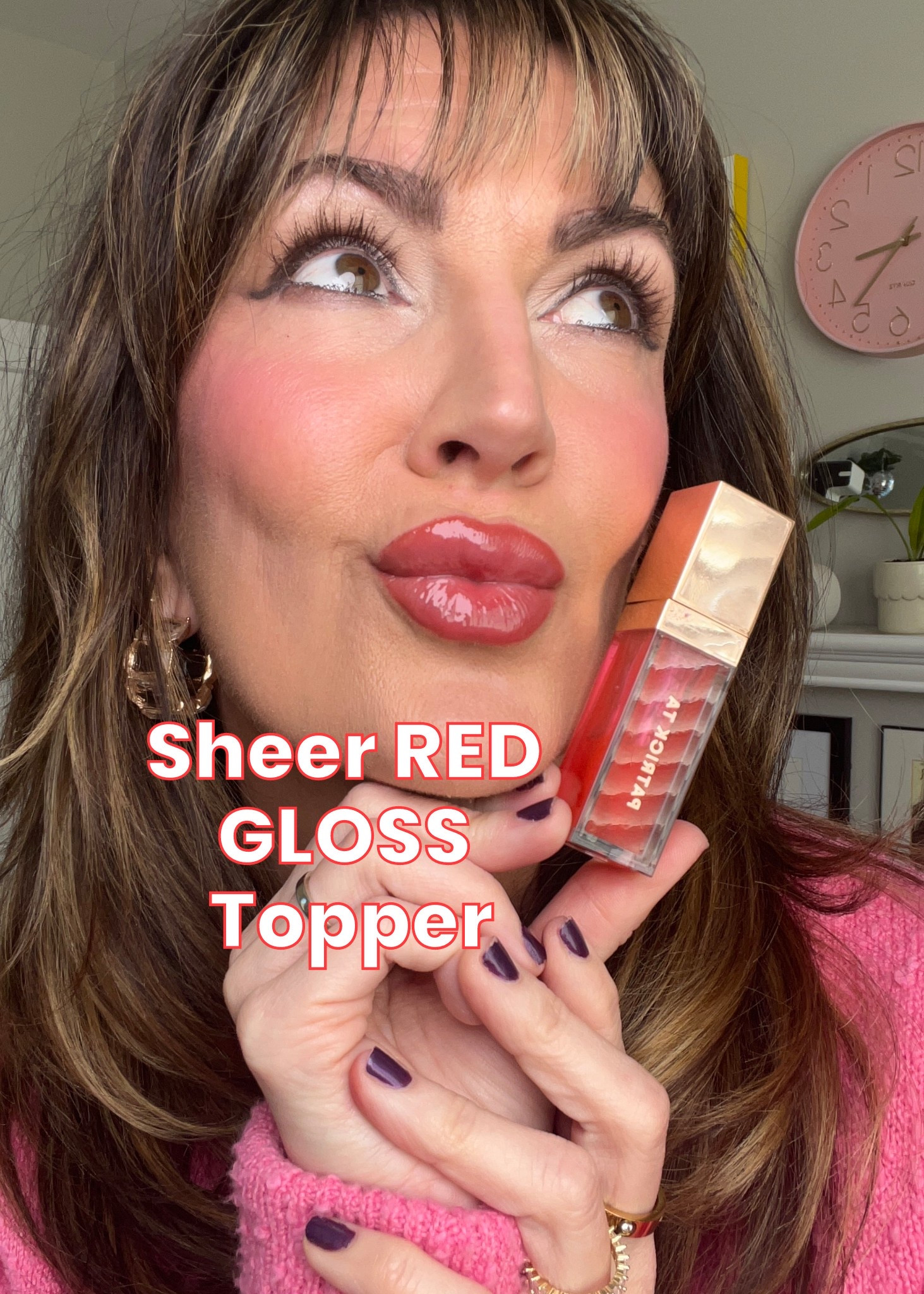 💋A sheer red gloss is universally flattering to everyone this Valentines Day and beyond! I wear it alone, or over a lip liner or matte lipstick to give some shine. Wearing shade “full syringe” here 

#LTKgrwm #LTKBeauty #LTKValentine