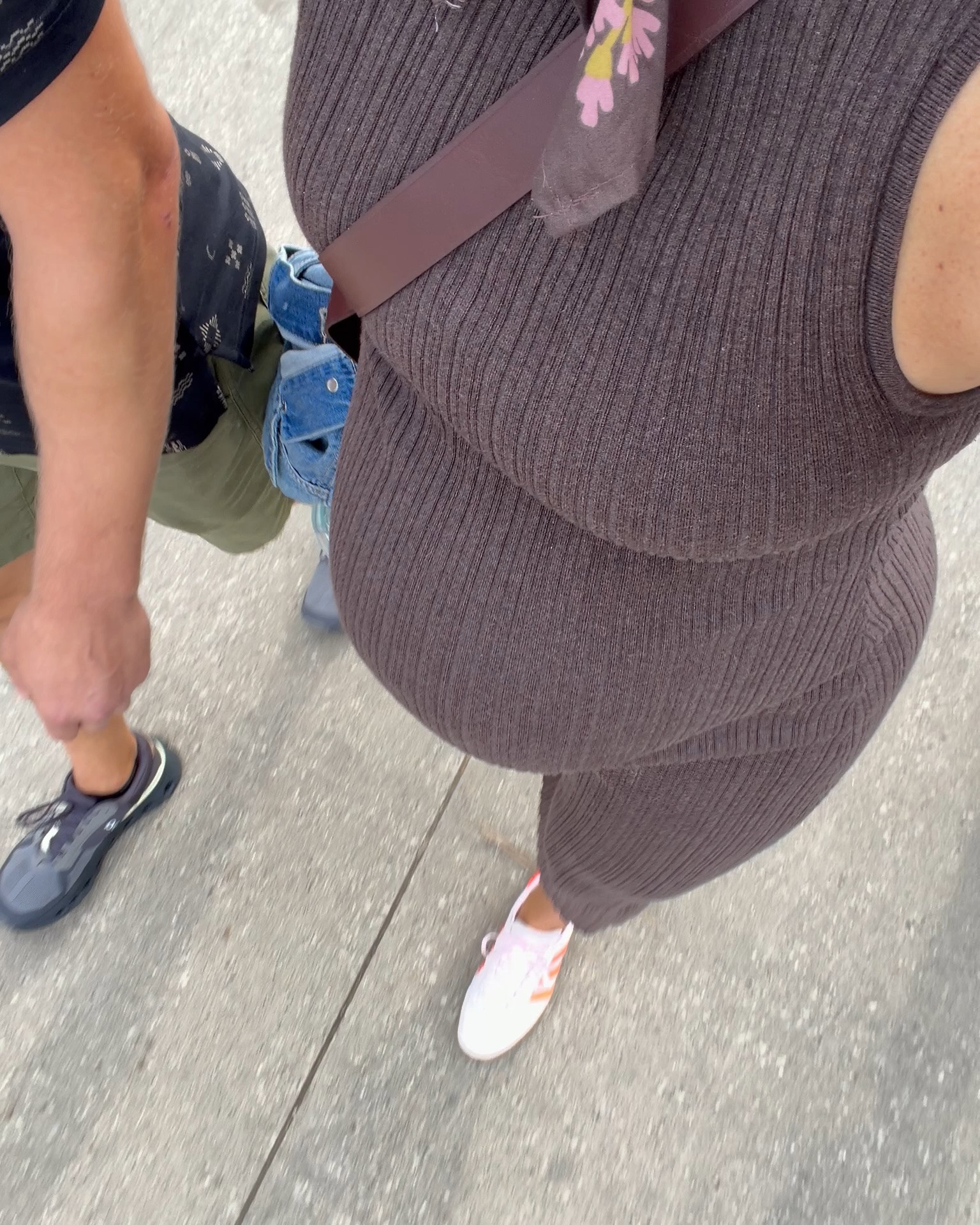 This Easy + elevated ribbed dress is the perfect summer to fall transition piece. It’s a breathable, cotton and cashmere blend parrot with a ballet flat or even a cool sneaker. it fits true to size. 
Even fits my 31 week baby bump 👏🏻￼

#LTKdayinmylife #LTKOver40 #LTKBump