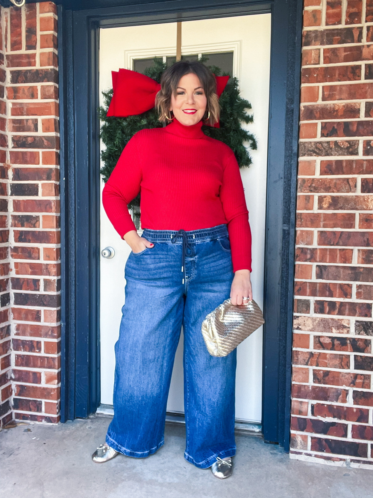 I love this statement red turtleneck for the holiday season!

#LTKPlusSize #LTKSeasonal #LTKStyleTip