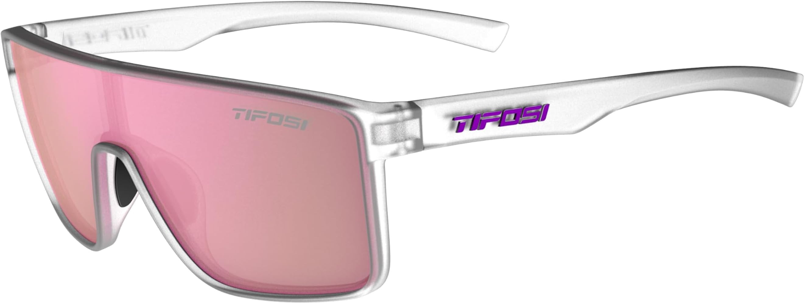 Amazon.com: Tifosi Optics Sanctum Sunglasses (Satin Clear (Pink Mirror)). Ideal For Cycling, Golf... | Amazon (US)