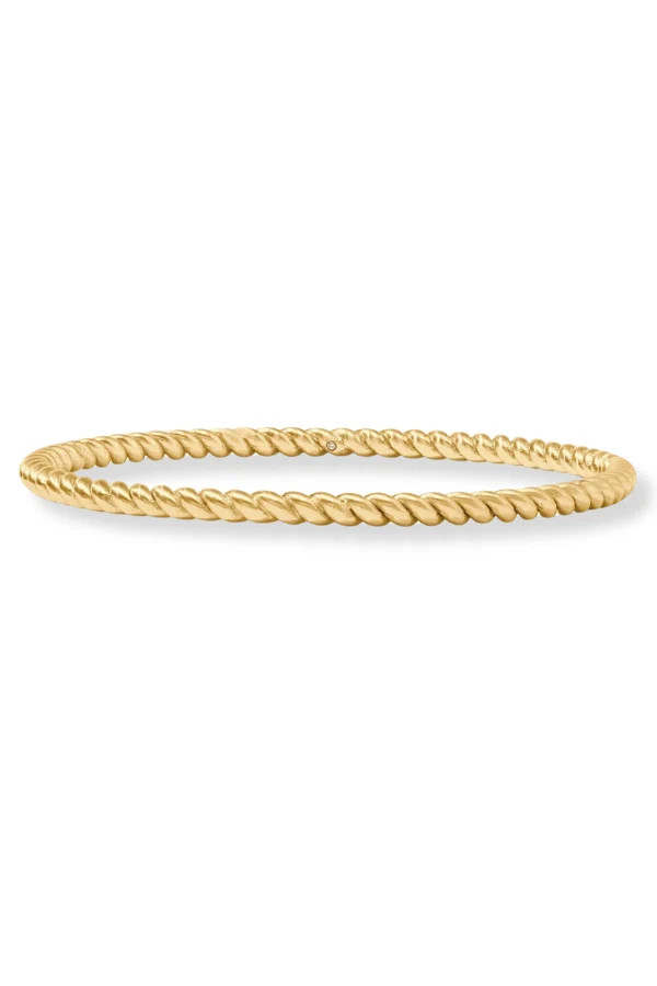 Julie Vos Nassau Gold Small Bangle Bracelet | The Willow Tree